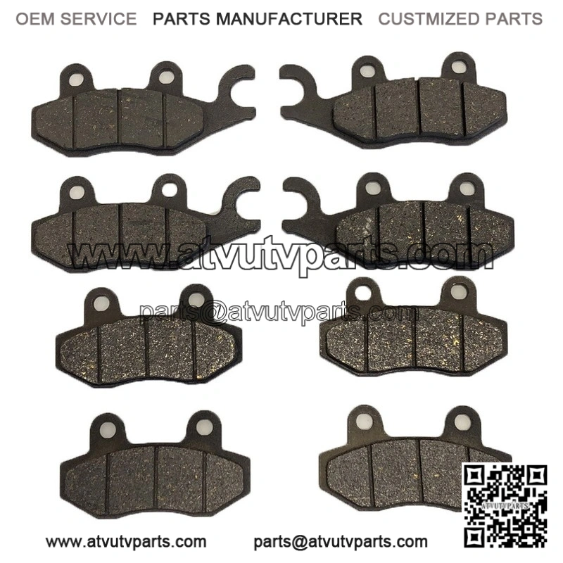 Brake Pads for Rhino 700 YXR700 Fi 4X4 2008-2013 Front Rear Brakes