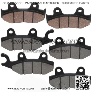 Front Rear Brake Pads for YFZ450 2012 2013 / YFZ450R 2009-2017