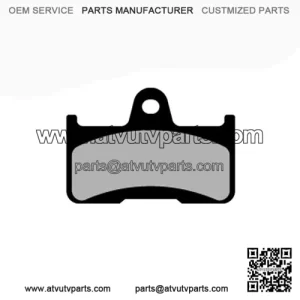 2005 Yam YFM660FAH Grizzly 660 Hunter ATV Vesrah Semi-Metallic Brake Pads [Rear]