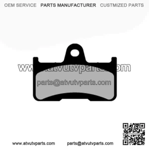 2005-2006 Yam YFM66FAH Grizzly 660 Hunter Vesrah Semi-Metallic Brake Pads [Rear]