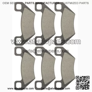Front Rear Brake Pads for Arctic Cat 650 TRV H1 Auto Plus LE Multirider 4X4 2007