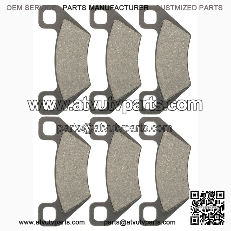 Front Rear Brake Pads for Arctic Cat Mud Pro 650 4X4 H1 2010 / 4X4 2010 2011