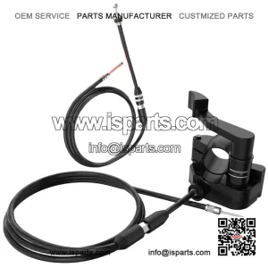 50 70 90 110 125-250cc ATV 22mm 7/8 Inch Thumb Throttle Cable Handle