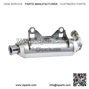 RS-8 SXS UTV Stainless Signature Slip On Muffler for Yamaha Rhino 660 (2005-2007)