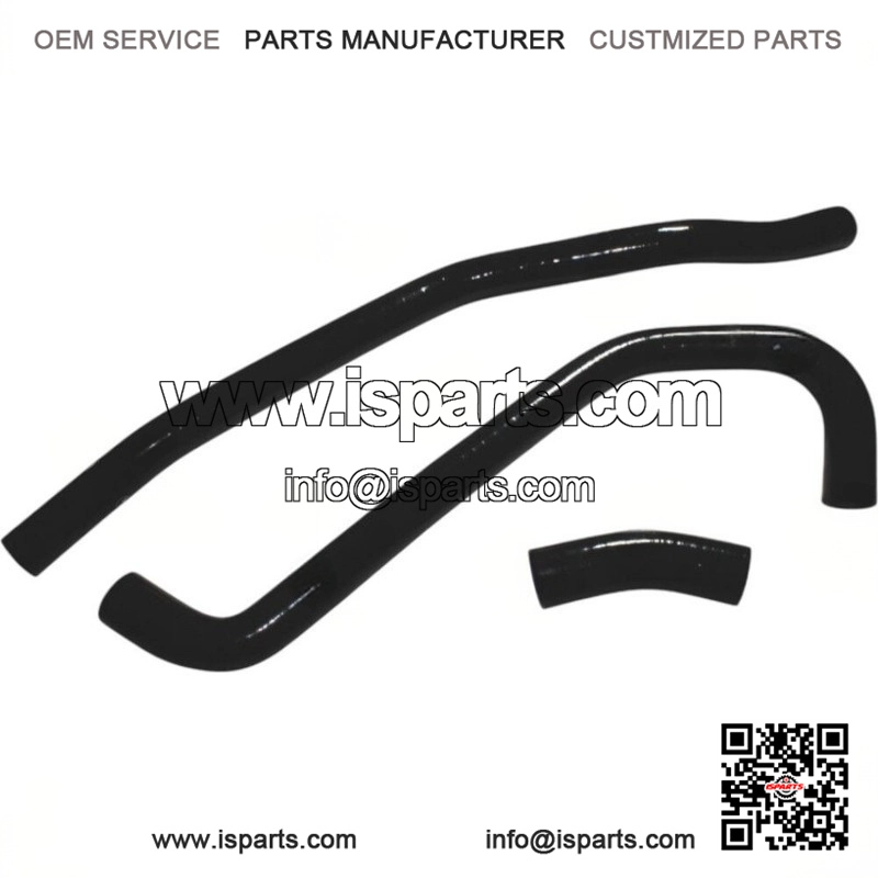 Black Radiator Hose Kit for Yamaha YFM700R Raptor 700 (2006-2023) ATV UTV