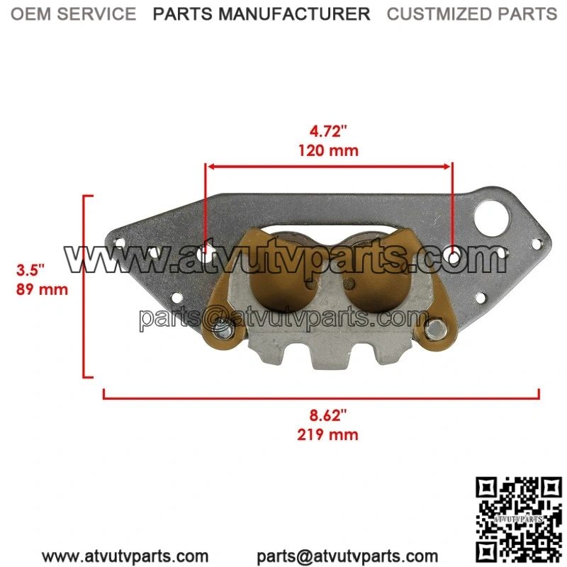 For Polaris RZR XP 1000 2014-2023 Front Left Brake Caliper - Image 2