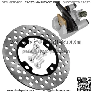 For Yamaha Kodiak 400 YFM400 2x4 4x4 2003-2006 Front Brake Disc w/ Left Caliper