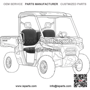 Seat Cover for Can-Am Defender HD5 HD8 HD9 HD10 XU 2016 On