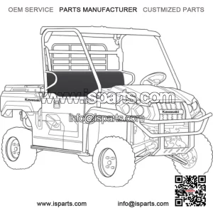 Seat Cover for Kawasaki Mule Pro MX 700 2018 On