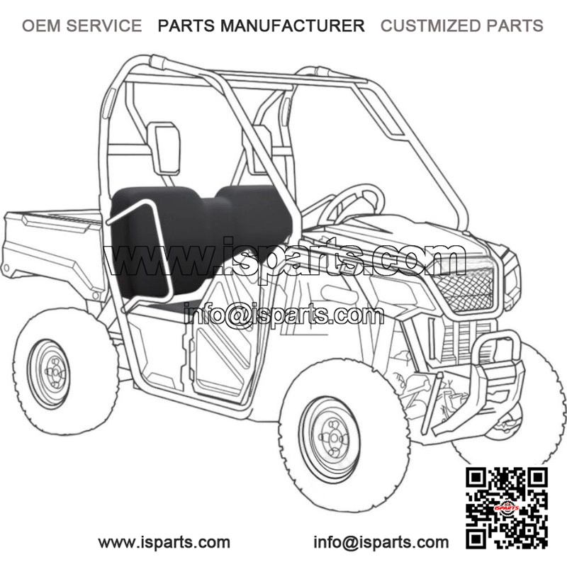 Canvas Seat Cover for Honda Pioneer 520 (2020 On)