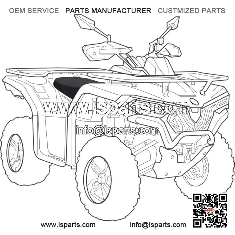 Canvas Seat Cover for CF Moto C Force 625 (2022 and Newer) ATV UTV
