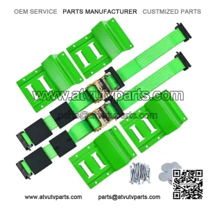 Heavy Duty Trailer Accessories Parts, E Track ATV UTV Wheel Chock Tie-Down Kit
