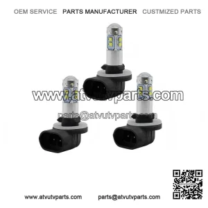 For Polaris Sportsman HEADLIGHT 500 550 570 600 700 800 850 XP, 3x LED Bulbs