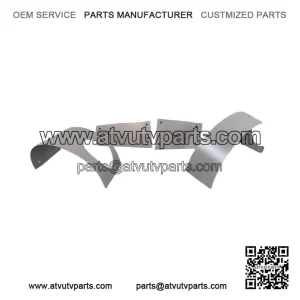 Inner Clutch Cover Guard Scatter Plate Safety Shield, 2017+ CANAM Maverick X3.