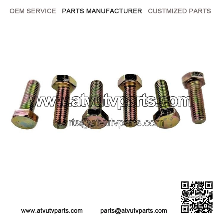 Hex Screw M8 x 25 207182544 Can-Am/Ski-Doo (Pack of 6)