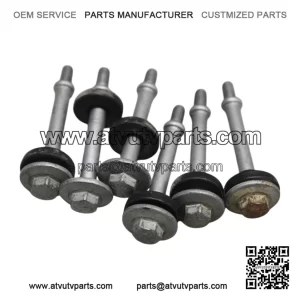 VALVE COVER SCREW 6PCS M6X47.9 420240906 for 2004 CAN AM BOMBARDIER DS 650