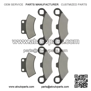 Front Rear Brake Pads??Polaris Xplorer 300 4X4??1996 1997 1998 1999 2000